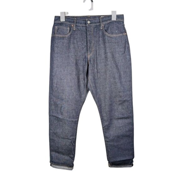 Levi's High-Rise Boyfriend Jeans Women's Size 34x30 Selvedge Japanese Fabric - Picture 1 of 9